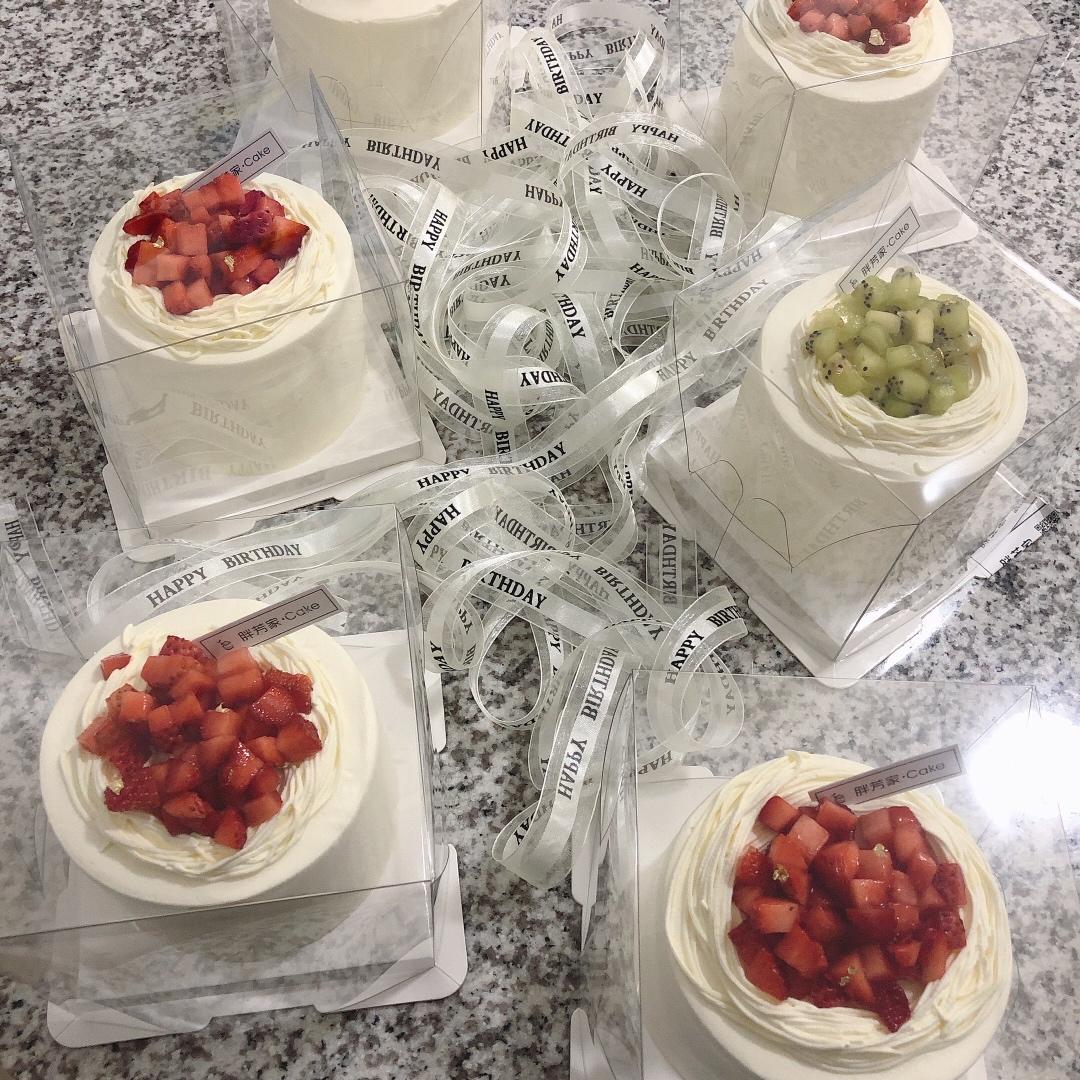 戚风蛋糕胚（方子是两个4寸加高或者一个普通6寸）