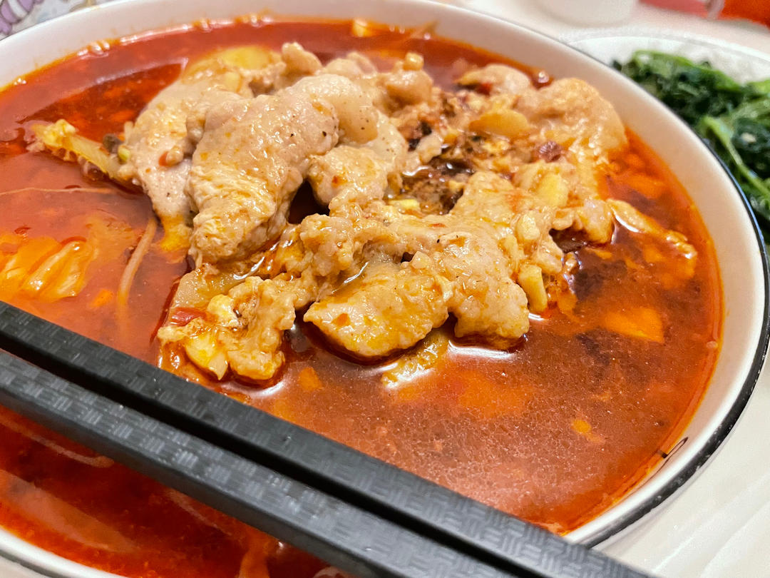 水煮肉片（肯定不翻车）