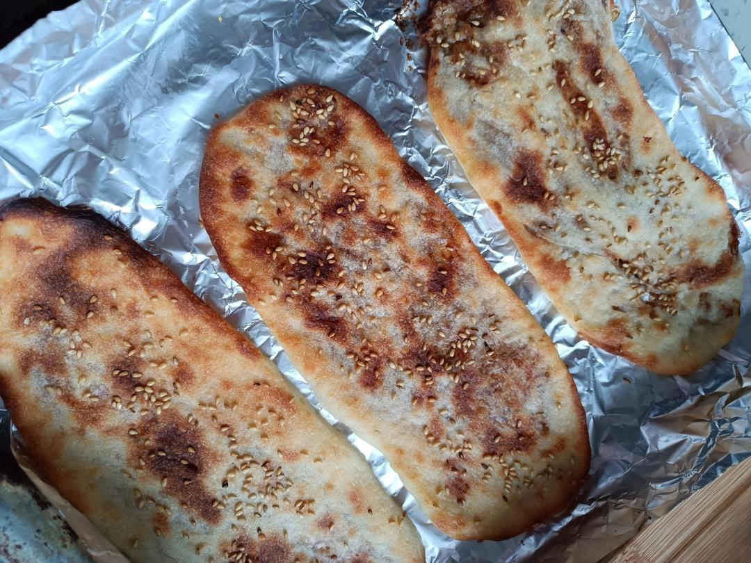 嘎嘣脆的牛肉锅盔