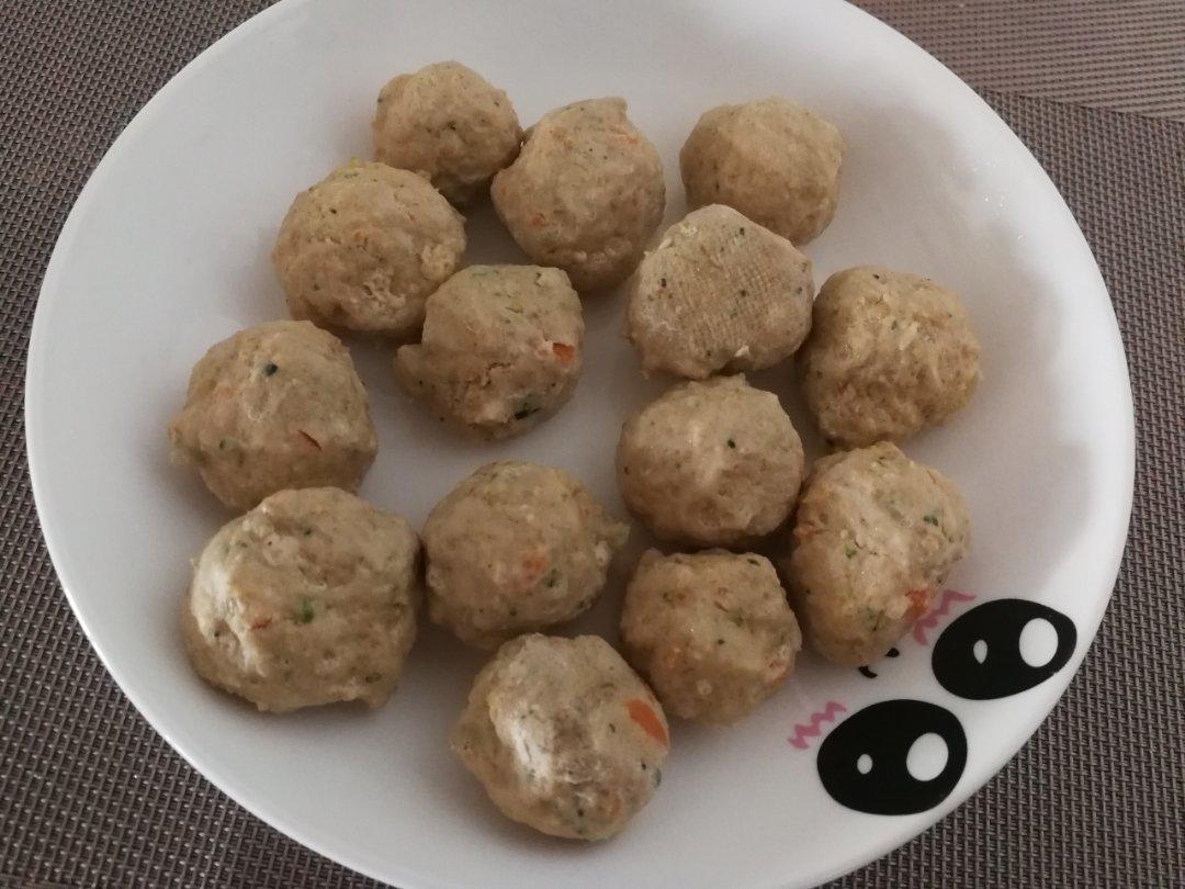 低脂美味的鸡肉丸子