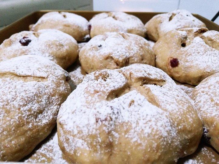 黑啤蔓越莓核桃软欧丨健康·烘焙