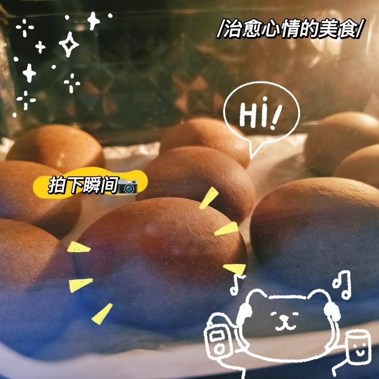 爆浆巧克力夹心面包，真是好吃到飞起！！巧克力控必须安排😋