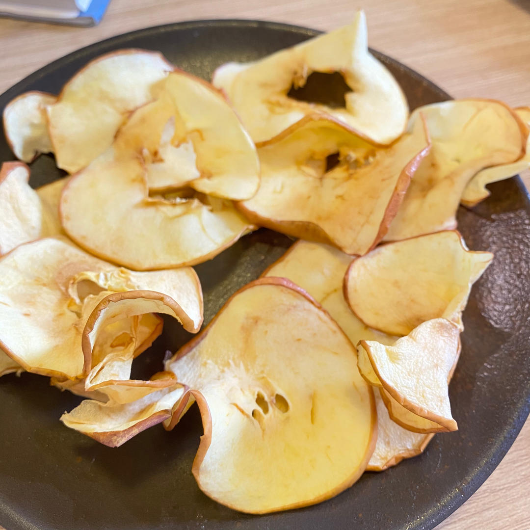 空气炸锅之苹果脆片🍎拯救你的不开心