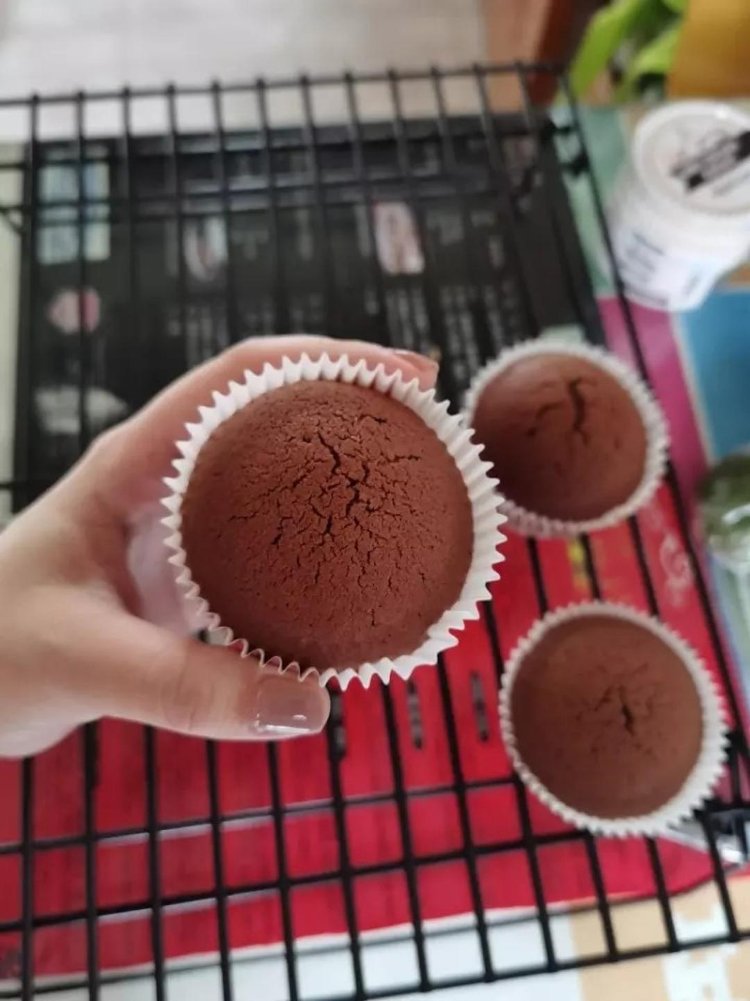可可巧克力Cupcake纸杯子海绵蛋糕（甜品台都用本方）C6