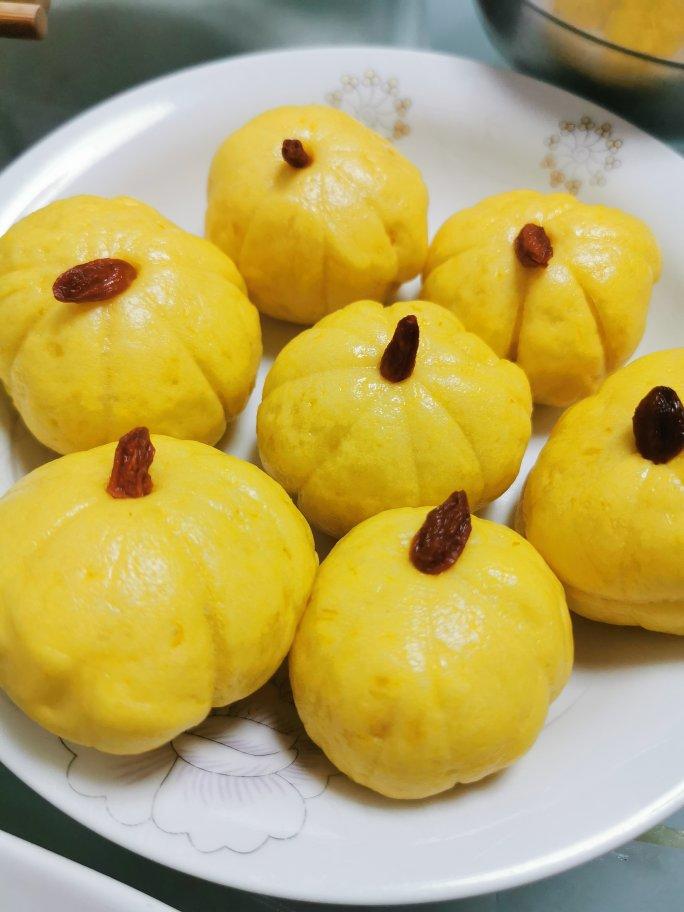 💯一根棉线就能搞定的♨️南瓜馒头｜详细制作手法视频教程