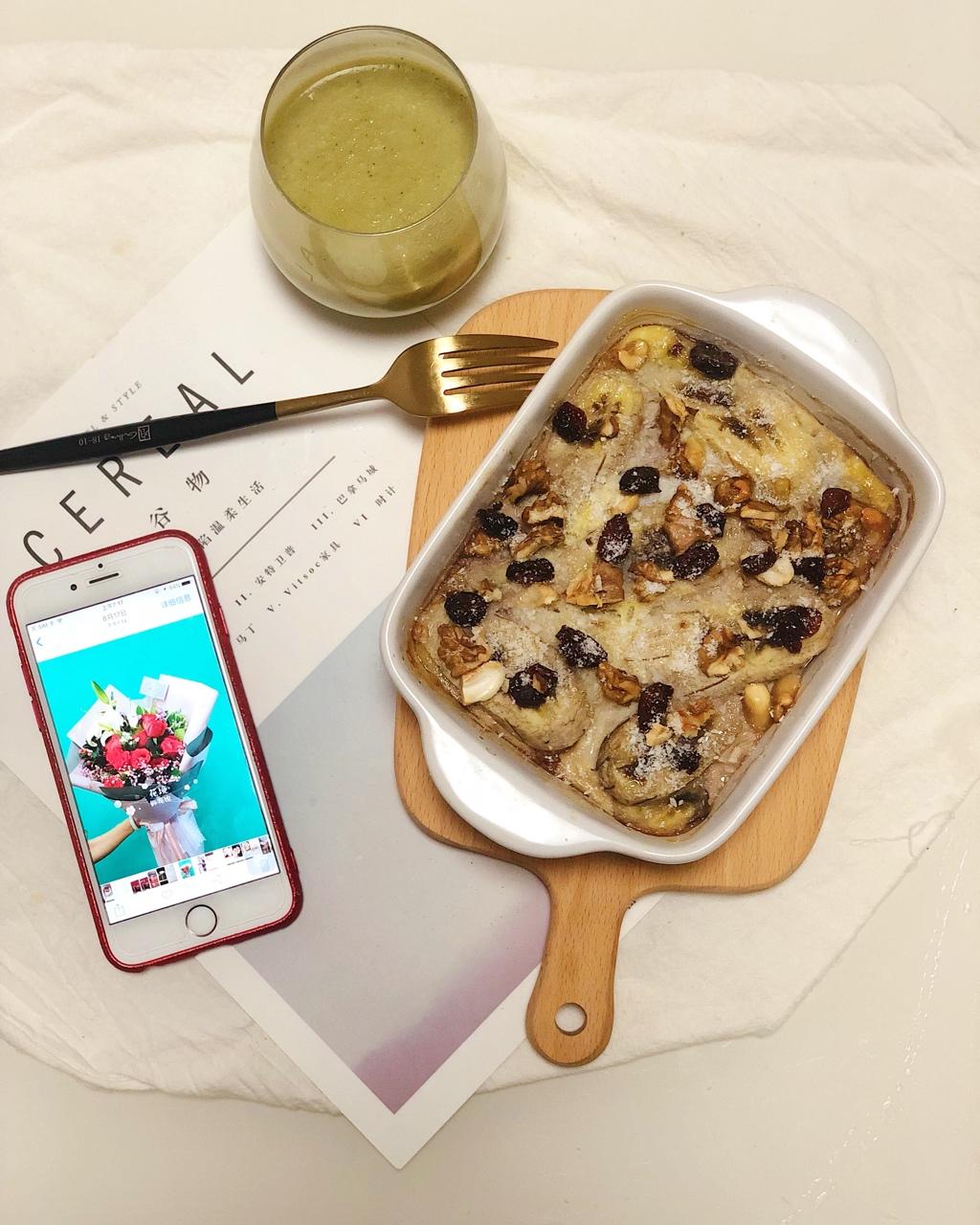 Baked Oatmeal Breakfast 早餐烤燕麦