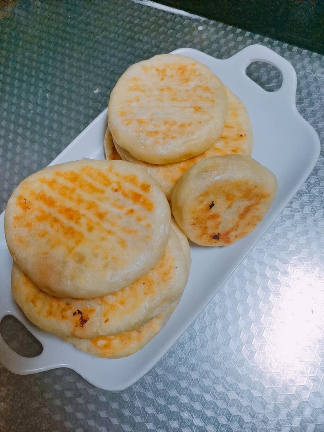 超柔软发面胡萝卜鸡蛋馅饼（凉了也不硬）