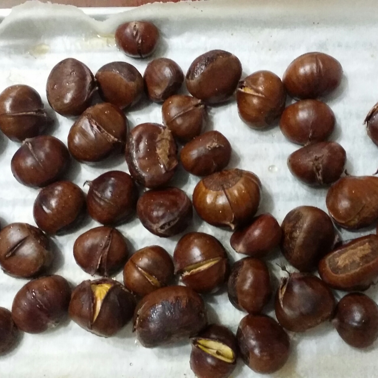 糖炒栗子烤箱版