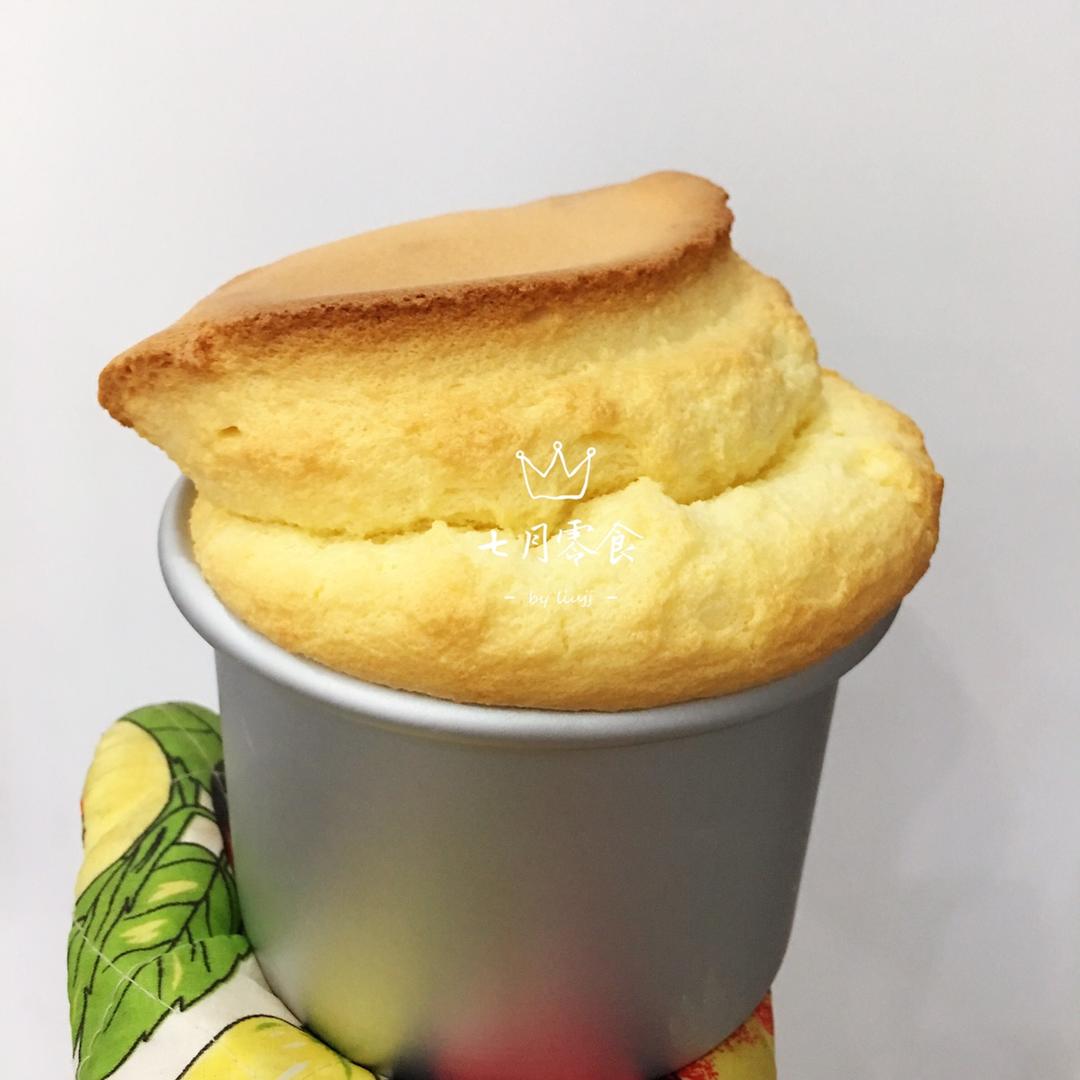 4寸加高戚风蛋糕（附多种调味奶油）