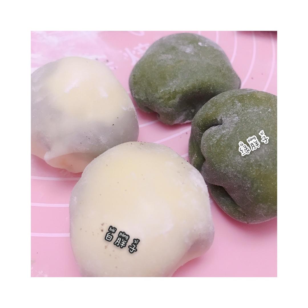 腹黑白胖子——奥利奥雪媚娘