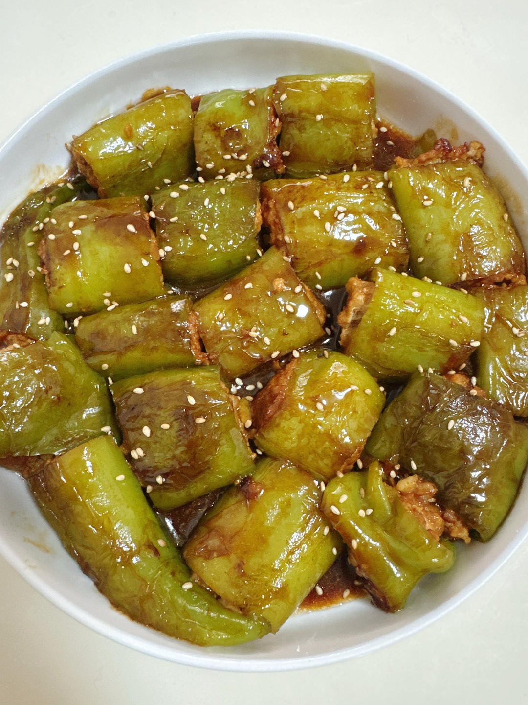 尖椒酿肉