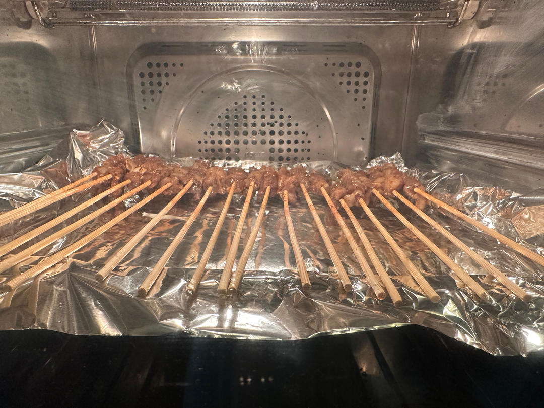 巨好吃的羊肉烤串（烤箱版）