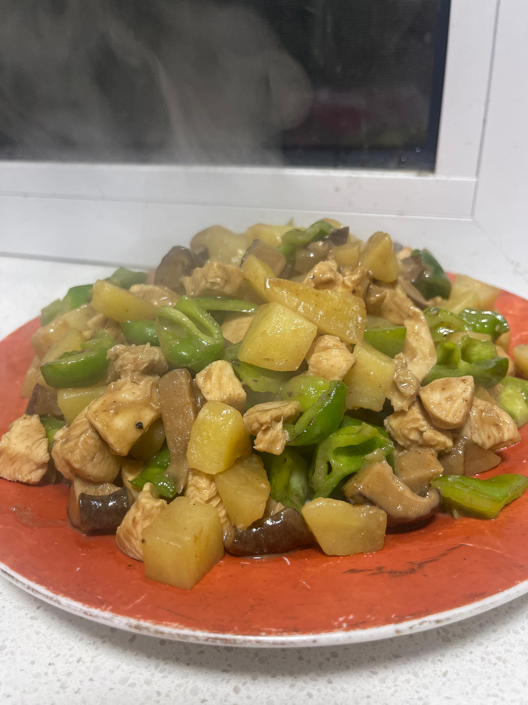 何氏私房香菇土豆鸡胸肉