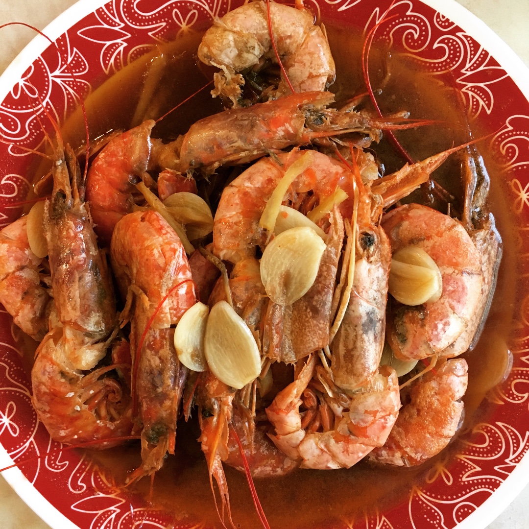 油焖阿根廷红虾