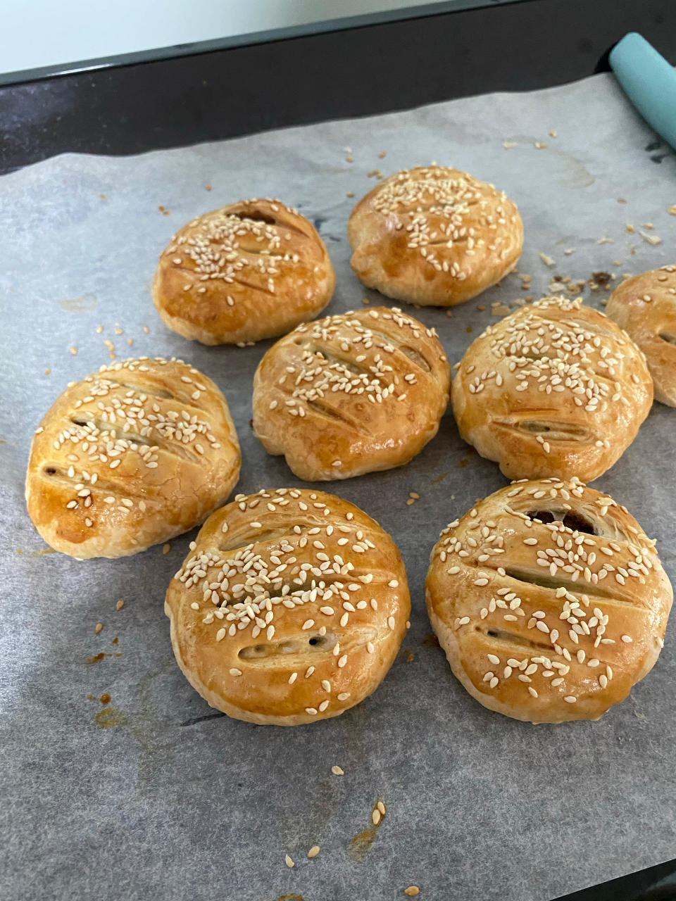 红豆酥饼（附油酥不测漏的办法）