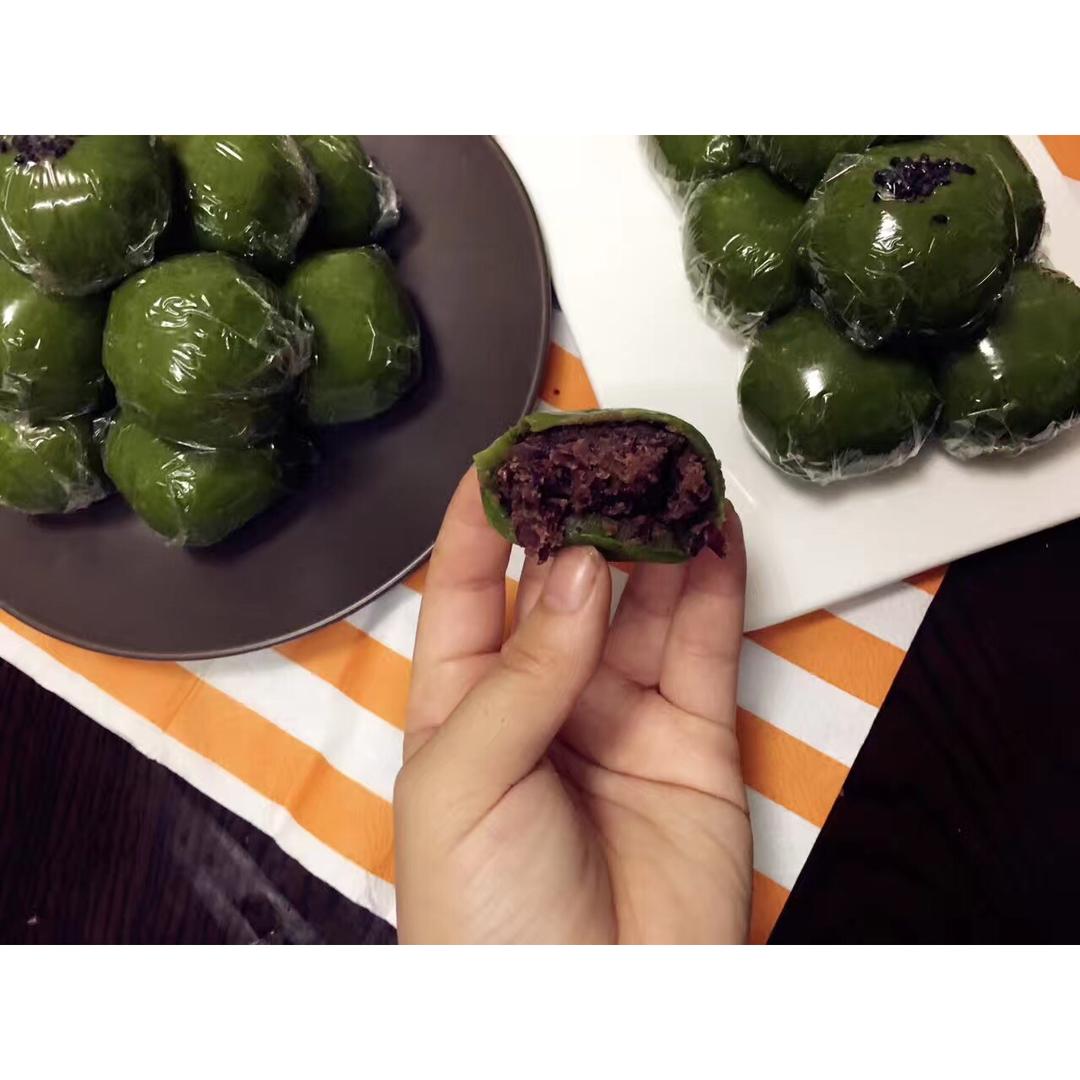自制青团