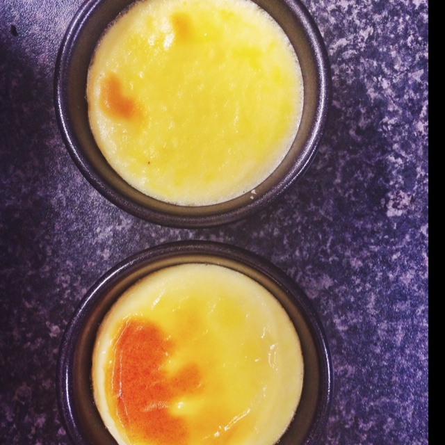 Crèmebrulée。法式烤布雷。焦糖布丁。