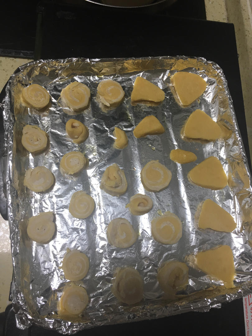 免打发❗️零失败❗️黄金芝士咸味饼干❗️