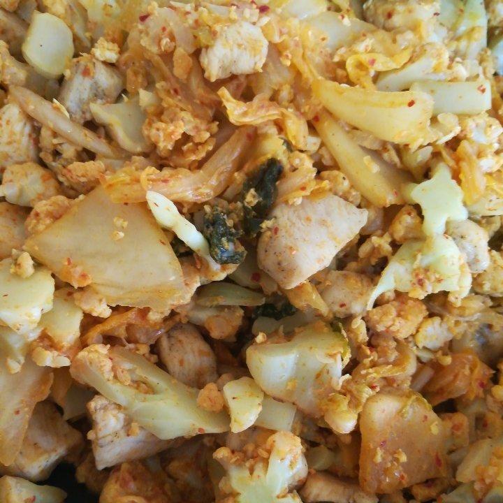 【花椰泡菜炒饭】