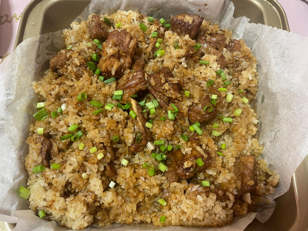 超好吃的排骨糯米饭