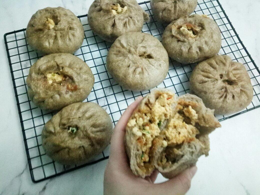 被同事抢光的豆腐馅包子