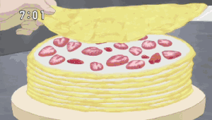 #梦色糕点师挑战#之草莓千层蛋糕的做法 步骤10