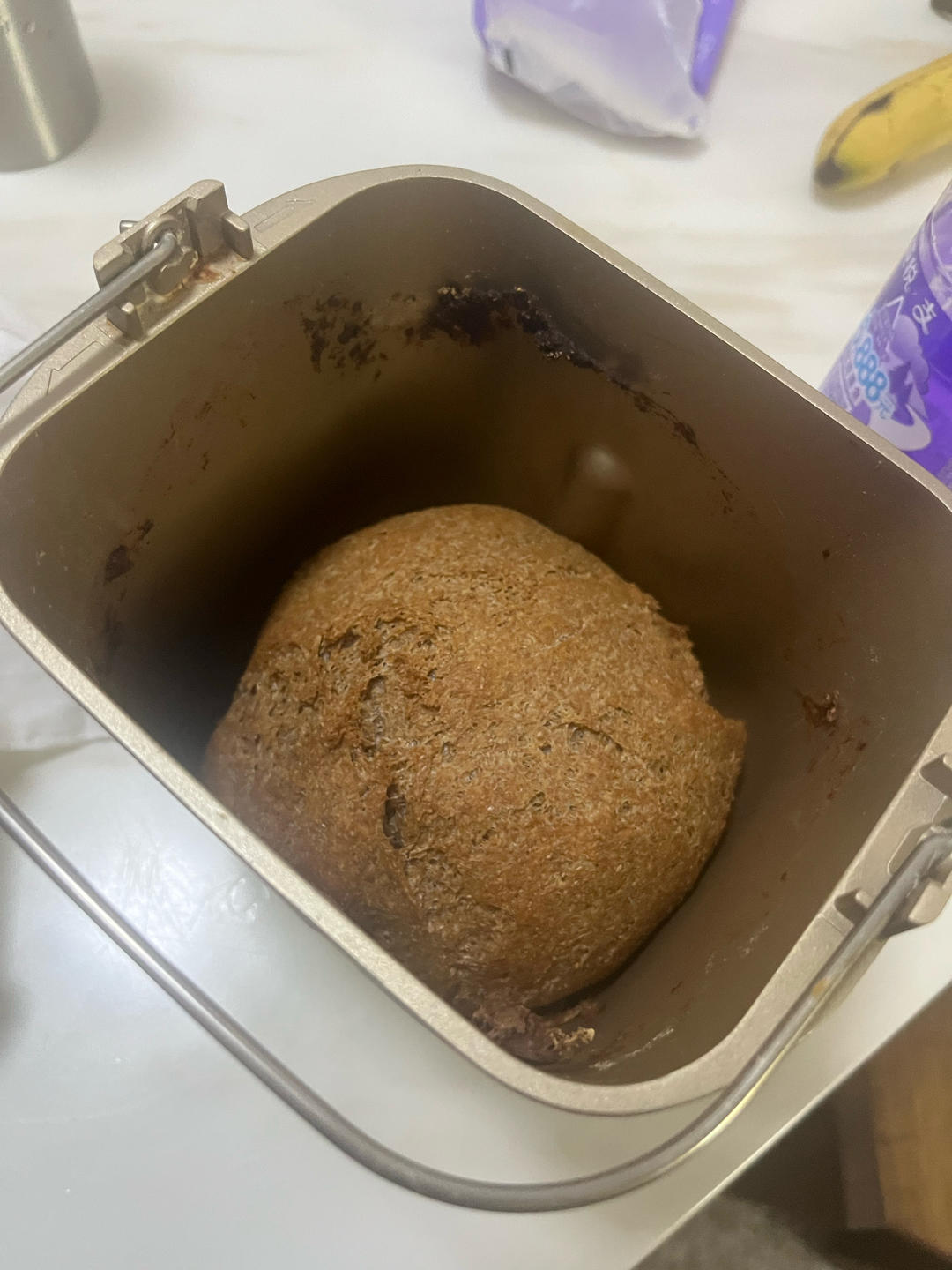 减脂全麦面包傻瓜式柏翠面包机操作百分百成功口感软糯