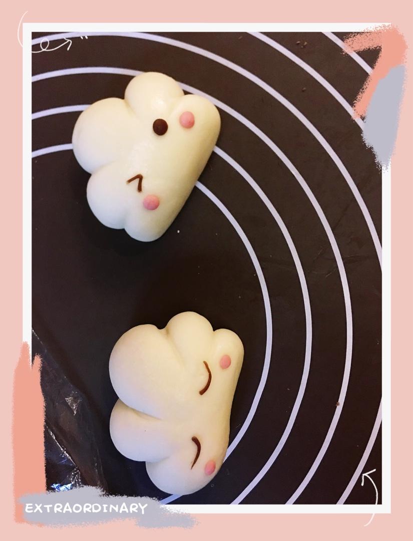 《Tinrry+》美姬老师教你做可爱云朵造型馒头