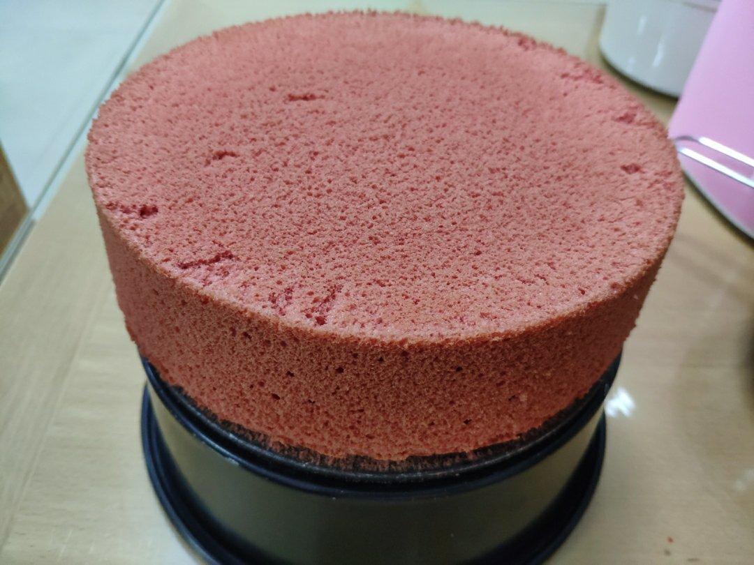 美腻红丝绒戚风蛋糕-八寸