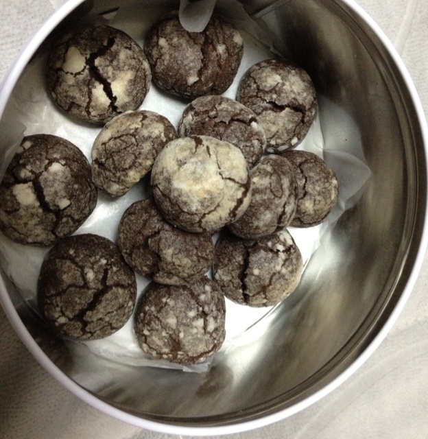 巧克力裂纹曲奇