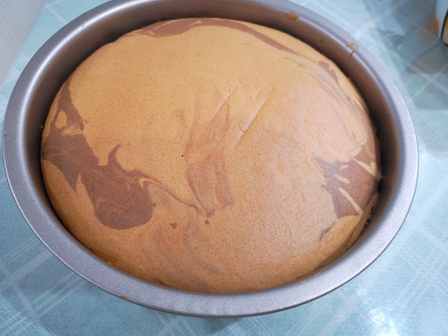 漂亮 斑马纹戚风蛋糕