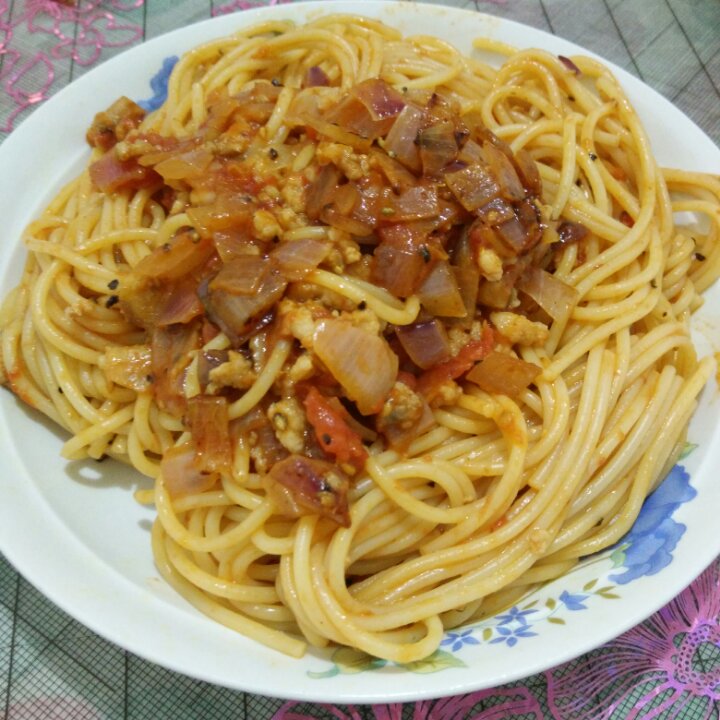 番茄肉酱意大利面