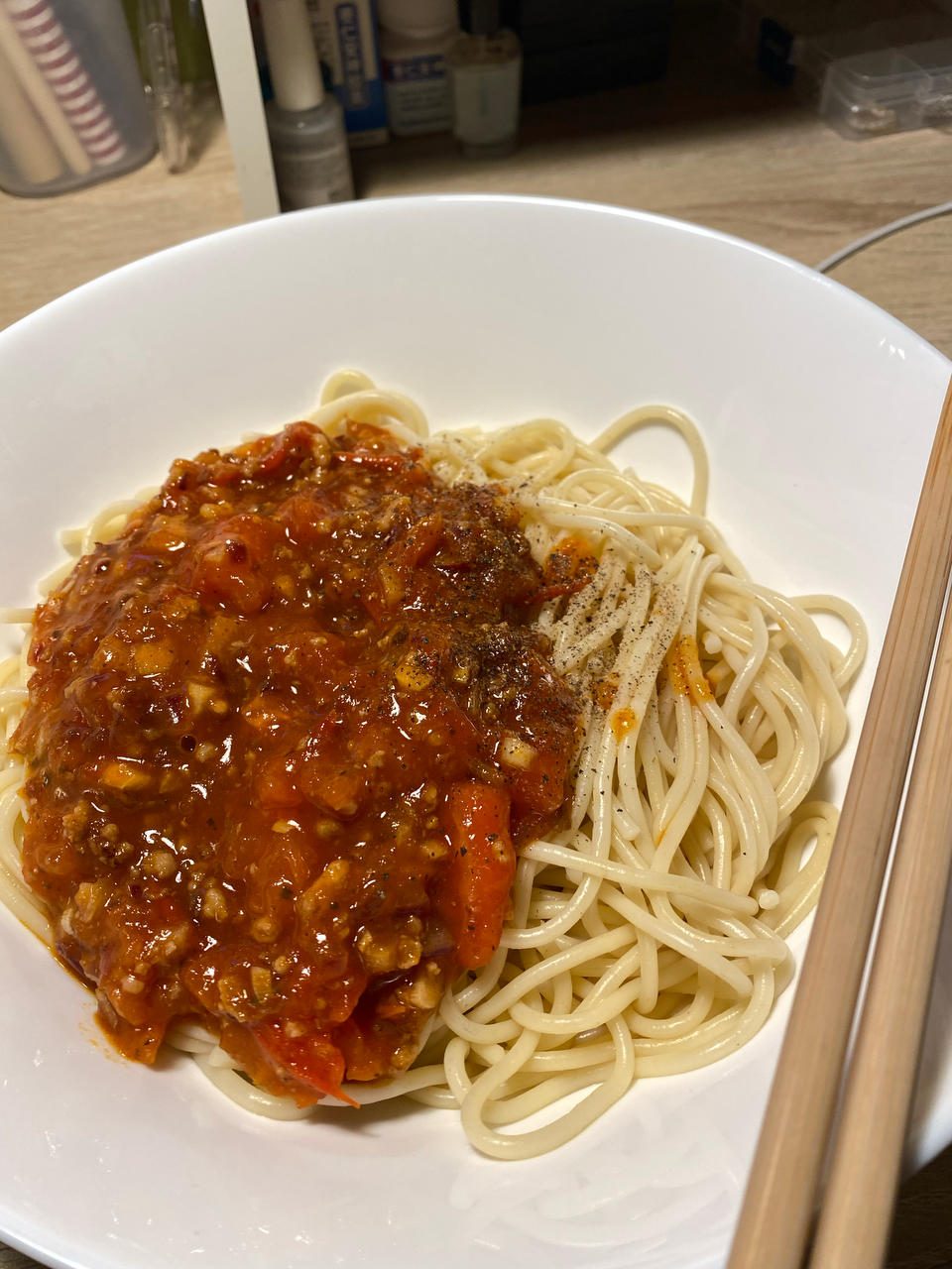 番茄肉酱意面