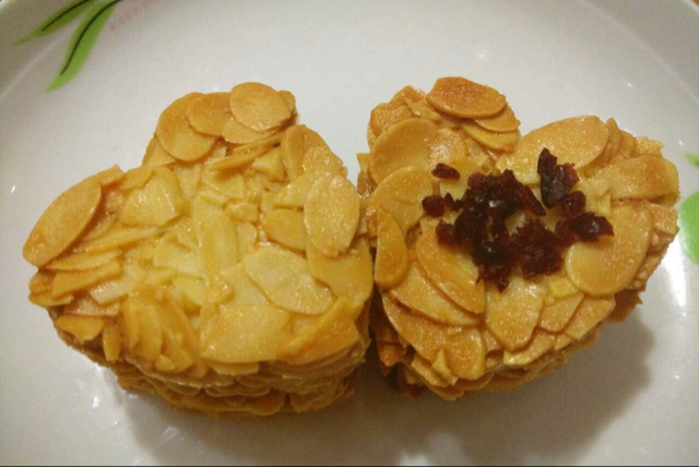 Pierre Herme的杏仁瓦片