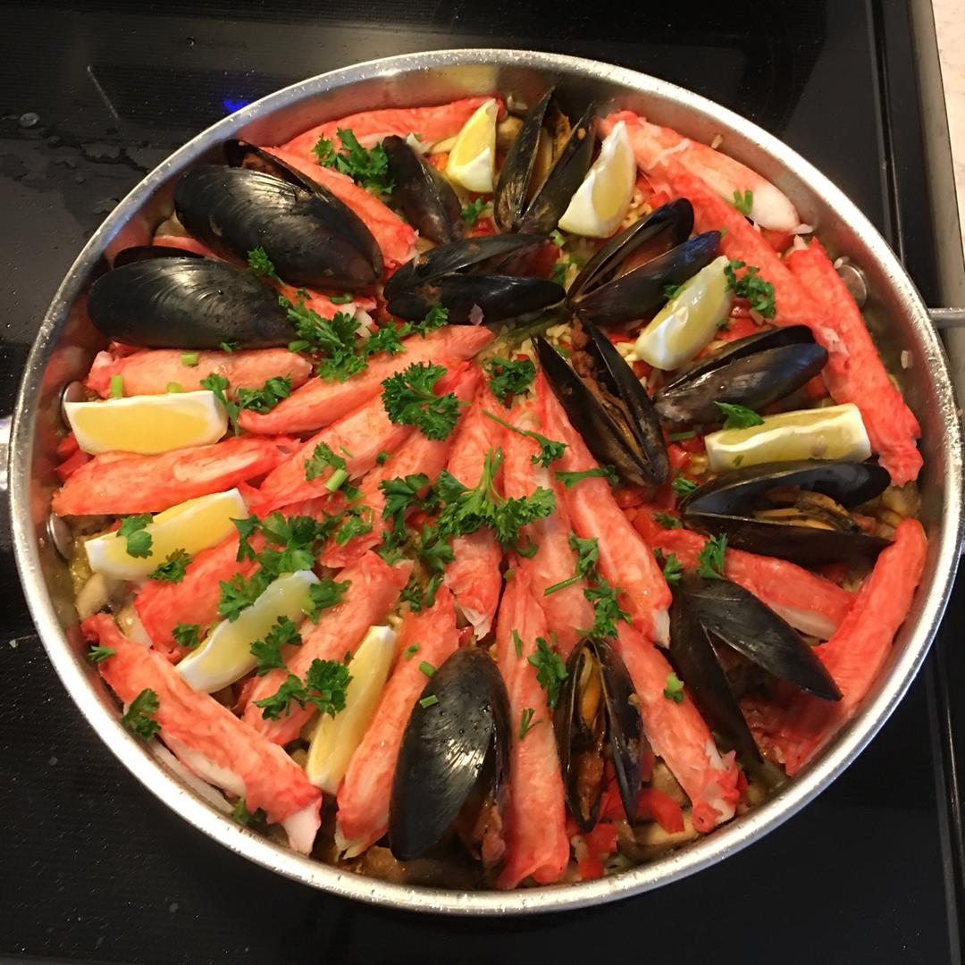 【曼食慢语】Seafood Paella 西班牙海鲜饭