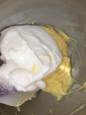 柠檬戚风蛋糕（6寸）的做法 步骤7