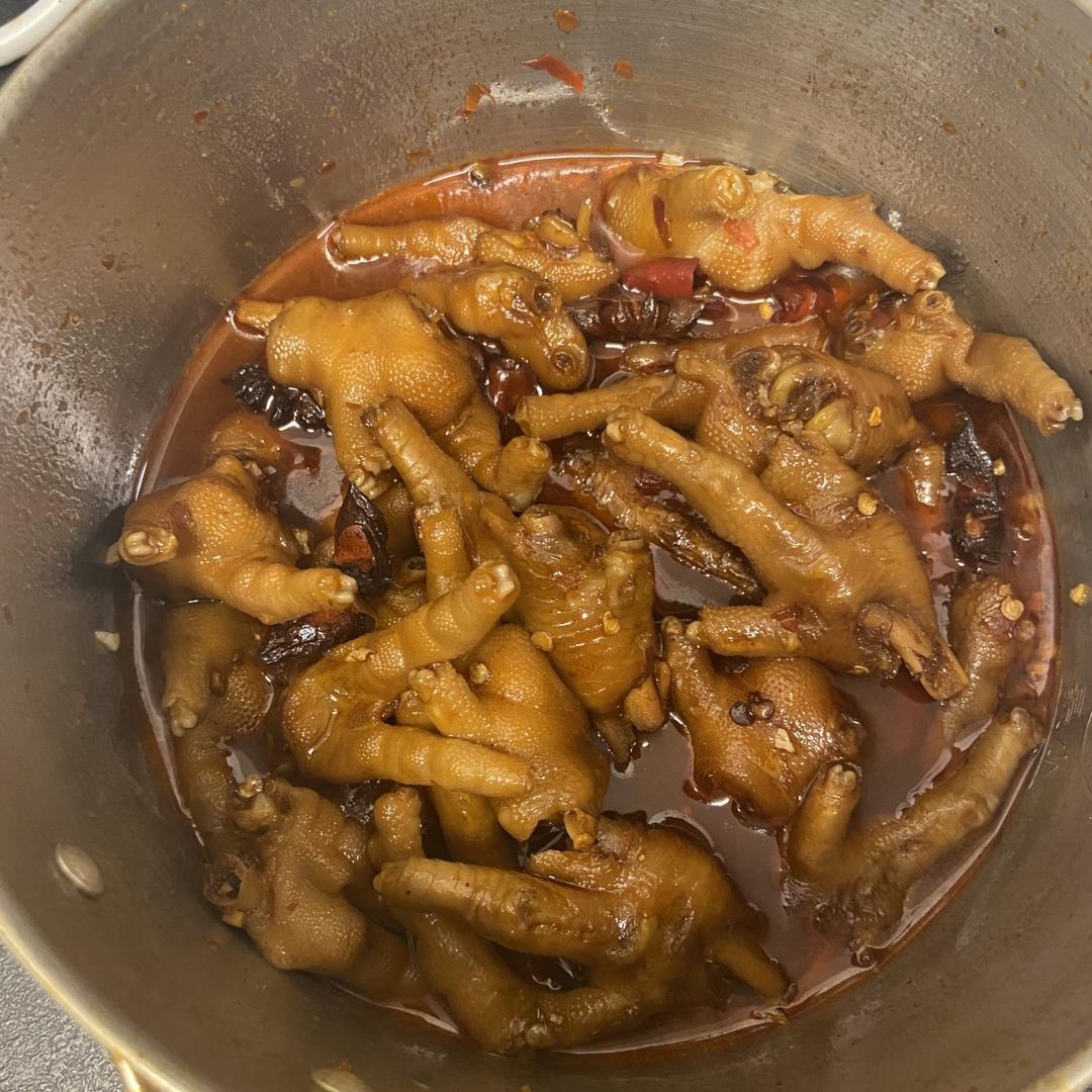 下酒鸡爪
