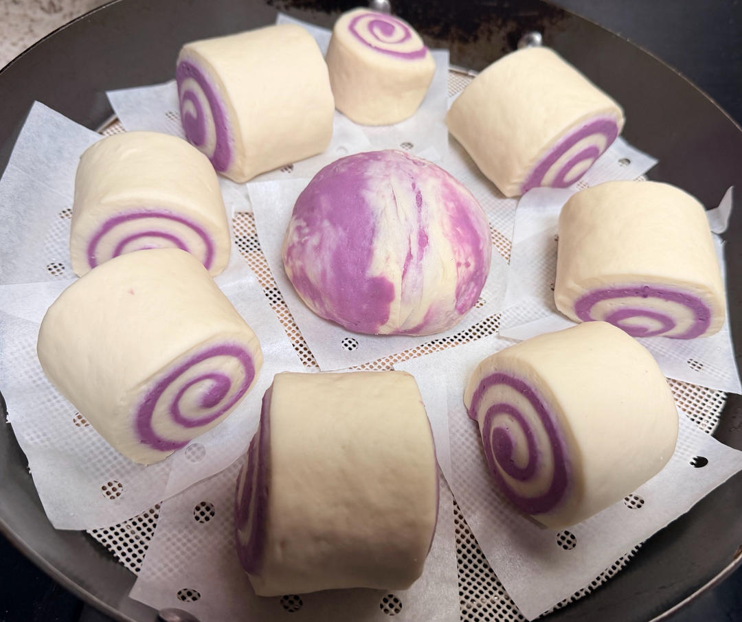 紫薯馒头