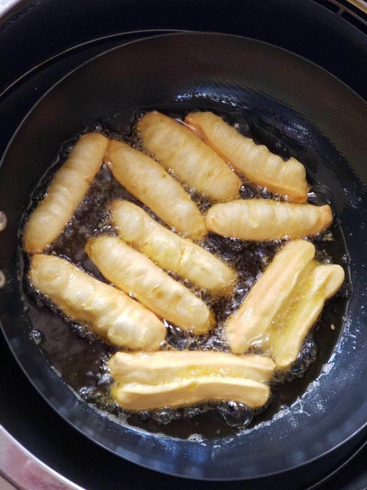 🥣超简单包学会在家自制无明矾安心油条