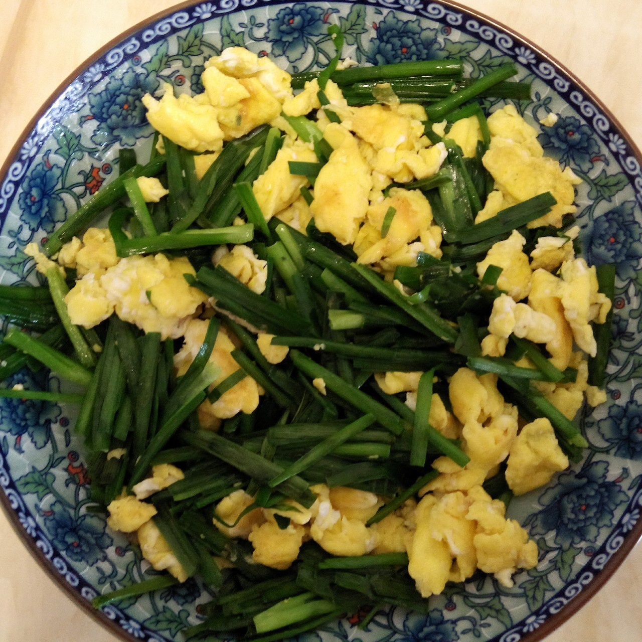 韭菜炒鸡蛋