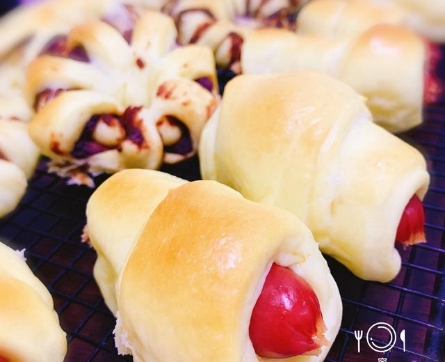 37 香肠面包的做法