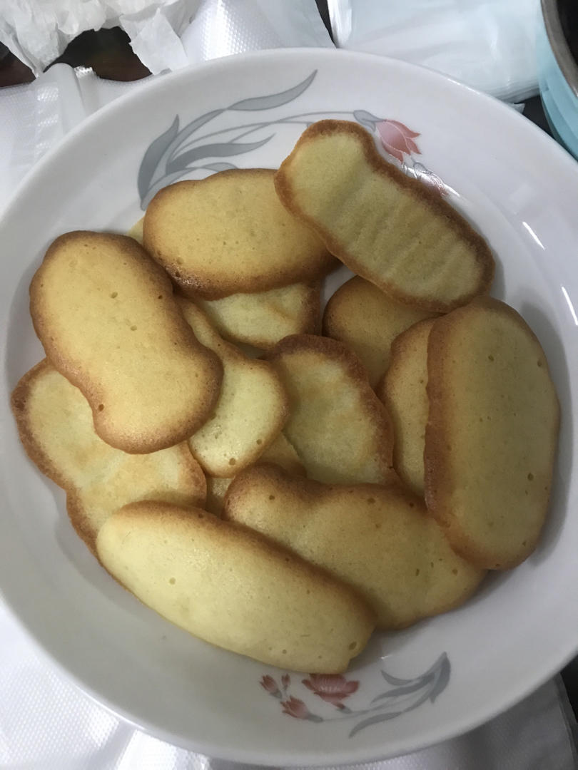 香脆法式经典猫舌头饼干|简单快手|消耗蛋白