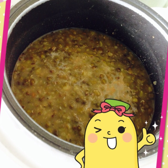 电饭锅简便绿豆汤
