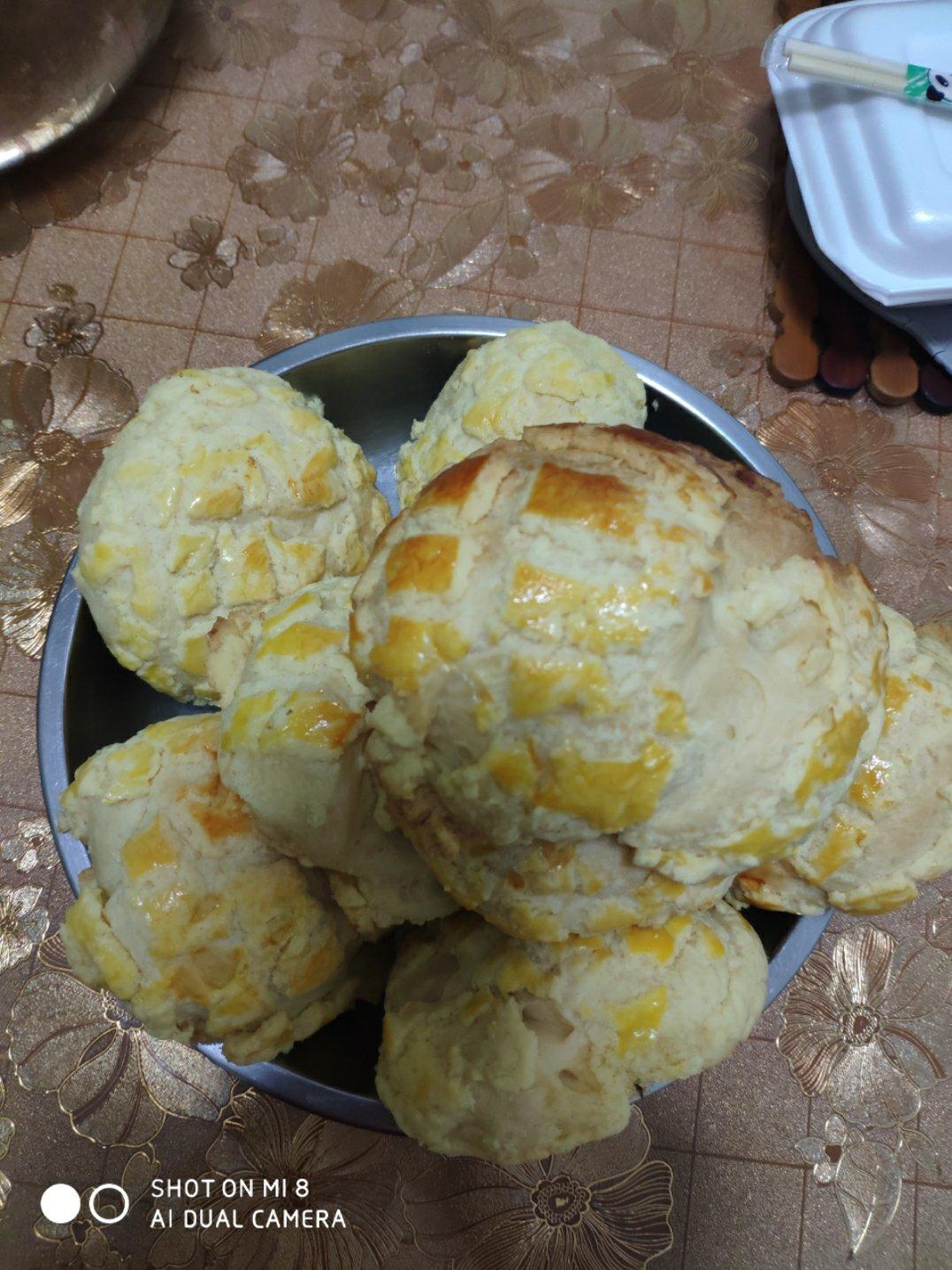 菠萝包（中种法）