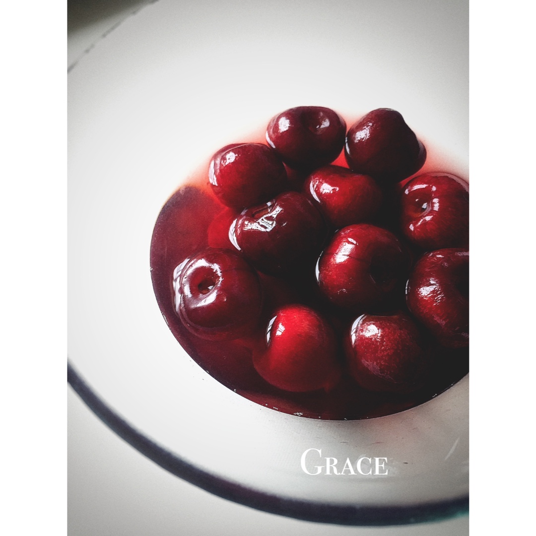 grace格小姐做的酒渍樱桃