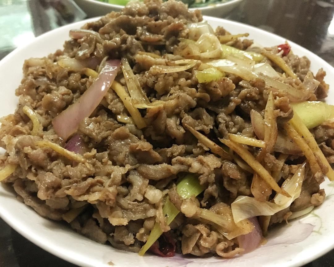 葱爆羊肉