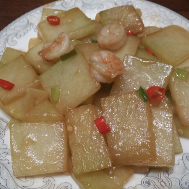 蚝油焖冬瓜