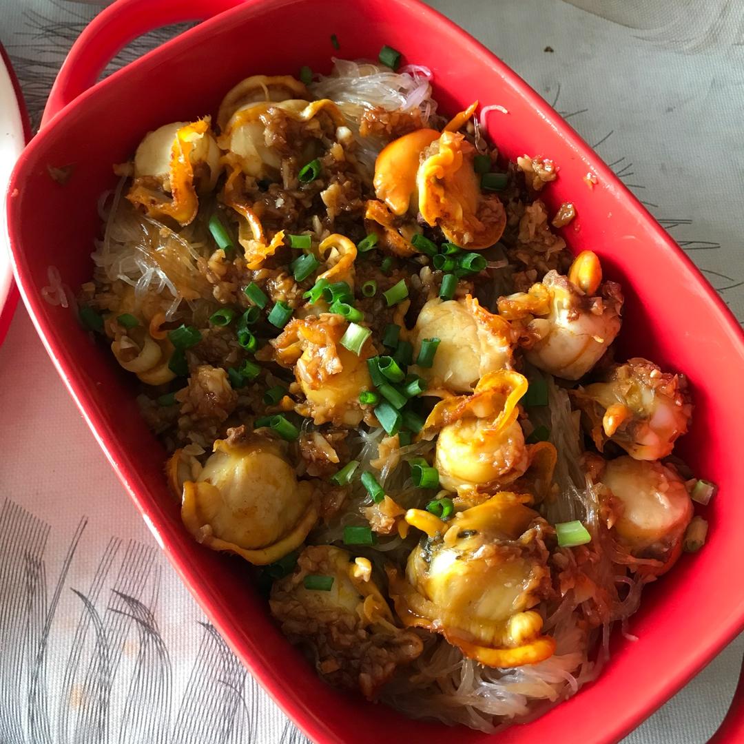 蒜蓉粉丝扇贝肉