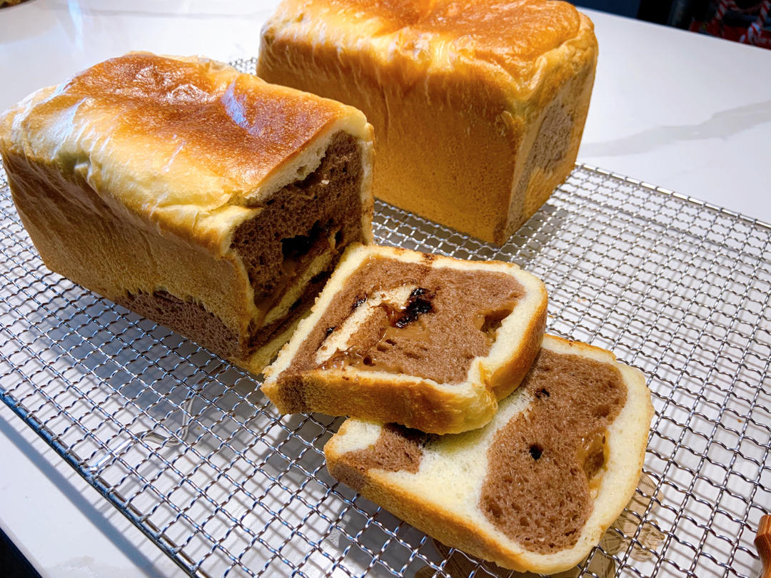 把朴素的日子过成诗做的黑糖麻糬波波吐司|爆款面包轻松做