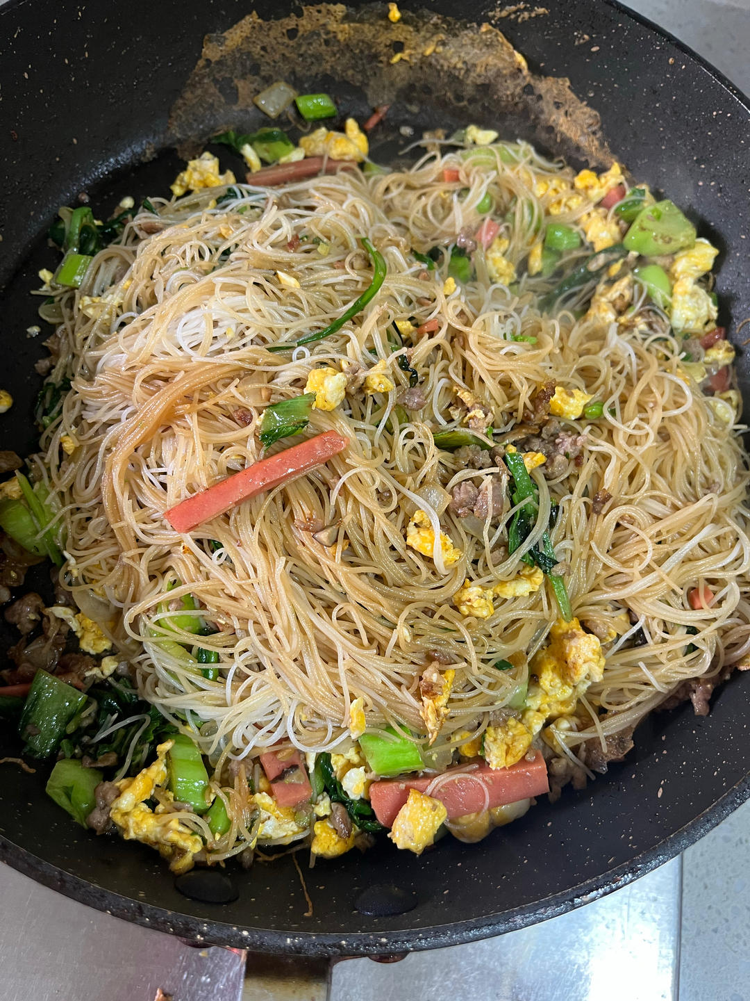 大牌档炒米粉